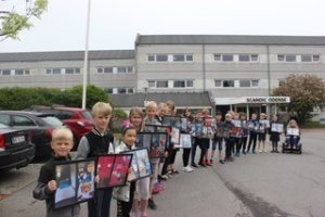 Scandic Odense Sanderumskolen Virksomheder adopterer skoleklasser Den åbne Skole RelationsNetværket