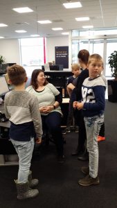 Rotpunkt Harte Skole Sparekassen Kronjylland RelationsNetværket Virksomheder adopterer skoleklasser