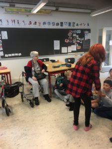 Plejecenter Rosengården Søndermarksskolen RelationsNetværket Virksomheder adopterer skoleklasser